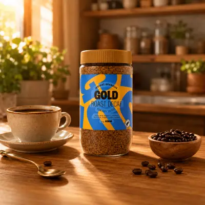 ASDA Gold Roast Decaf Instant Granules 200g