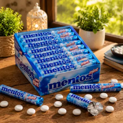 Mentos Mint Flavoured Candy Roll