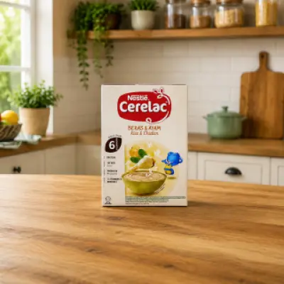 Nestlé Cerelac Rice & Chicken Baby Cereal – 6+ Months Infant Nutrition Food (Imported)250gm