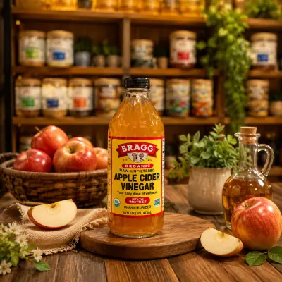 Bragg Organic Raw-Unfiltered Apple Cider Vinegar with The Mother – 473ml