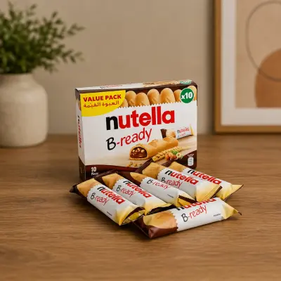 Nutella B-ready Value Pack – Italy Import – 10 Pieces