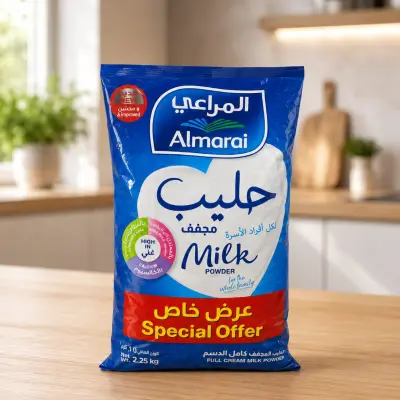 Almarai Fortified Full Cream Milk Powder- 2.25kg ( Saudi Arabia )