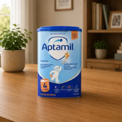 Aptamil 4 Toddler Milk 800g হলো ২–৩ বছর বয়সী শিশুর জন্য premium fortified milk drink, যাতে রয়েছে Vitamin A, C, D, Iron ও Calcium।