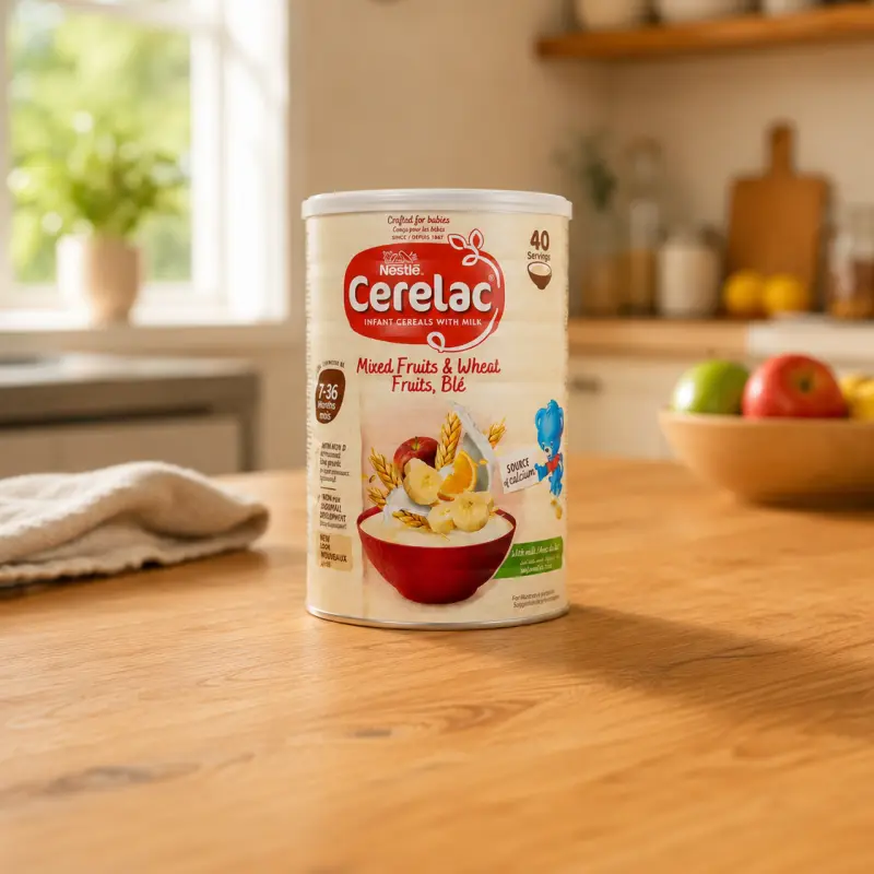 Nestlé Cerelac Mixed Fruits & Wheat Baby Cereal – 1kg