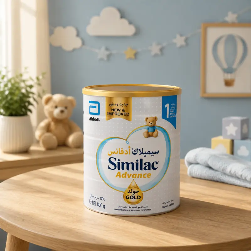 Similac Advance Gold Stage 1 Infant Formula Milk Powder (800g) | From Birth to 6 Months