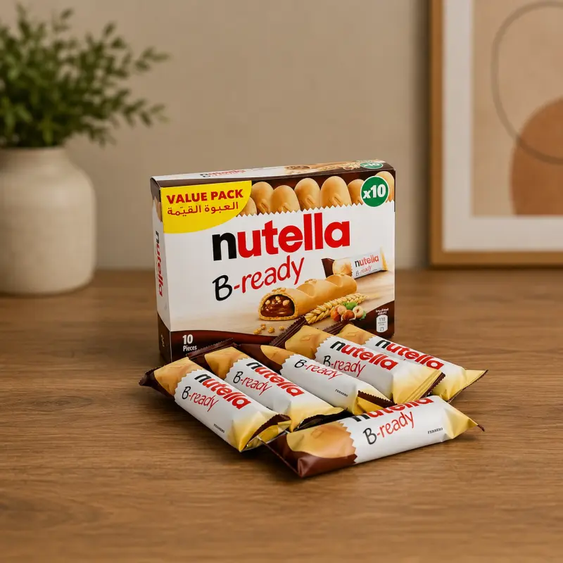 Nutella B-ready Value Pack – Italy Import – 10 Pieces